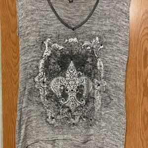 Rock & Republic Fleur de Lis shirt